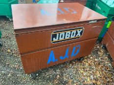 Jobox Gangbox, Overall Dims.: Aprox. 50" L x 32" W x 34" H, Mounted on Wheels (LOCATED IN