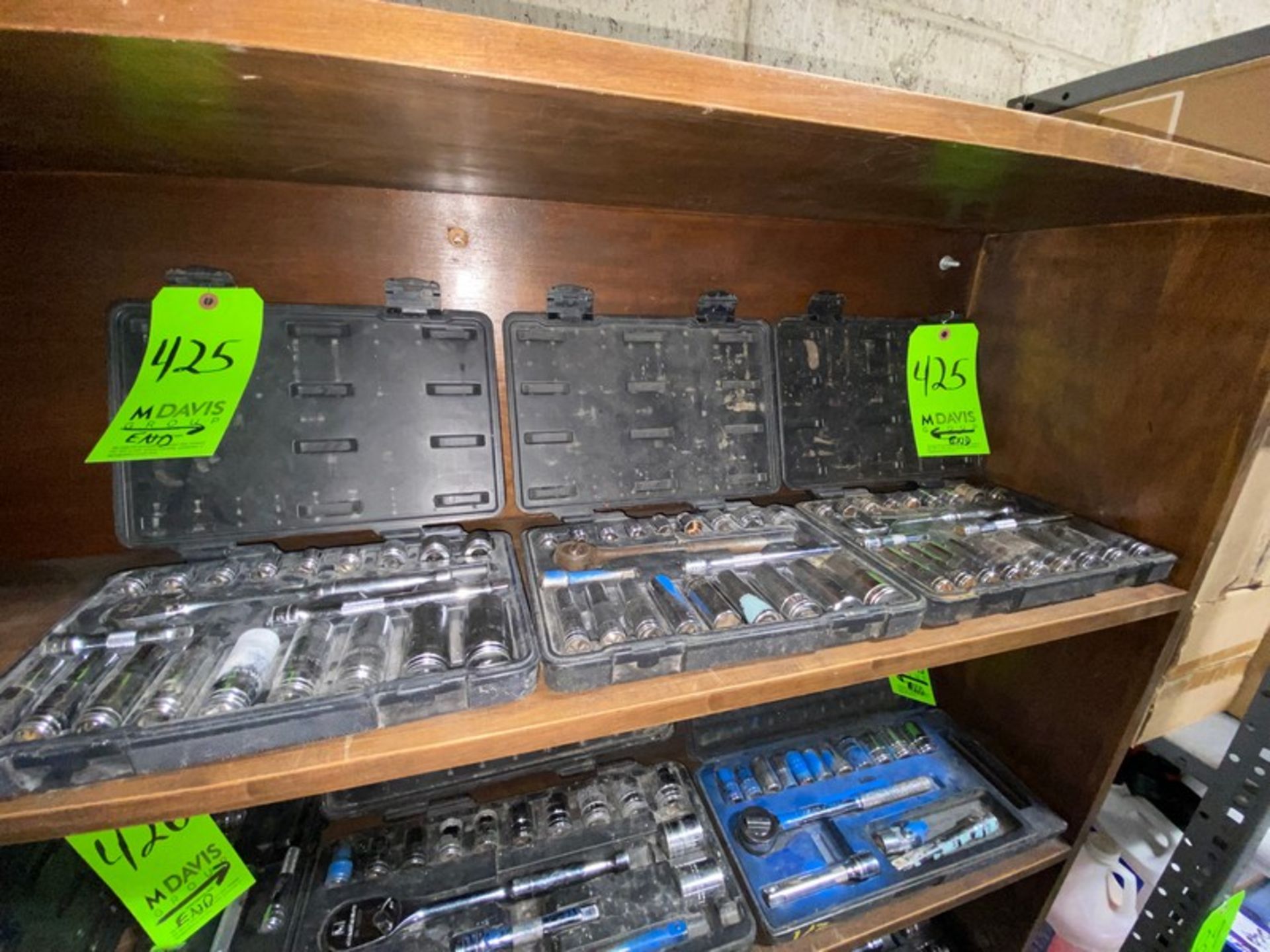 (3) GearWrench Socket Sets, with Hard Case, Assorted Sizes (LOCATED IN MONROEVILLE, PA)