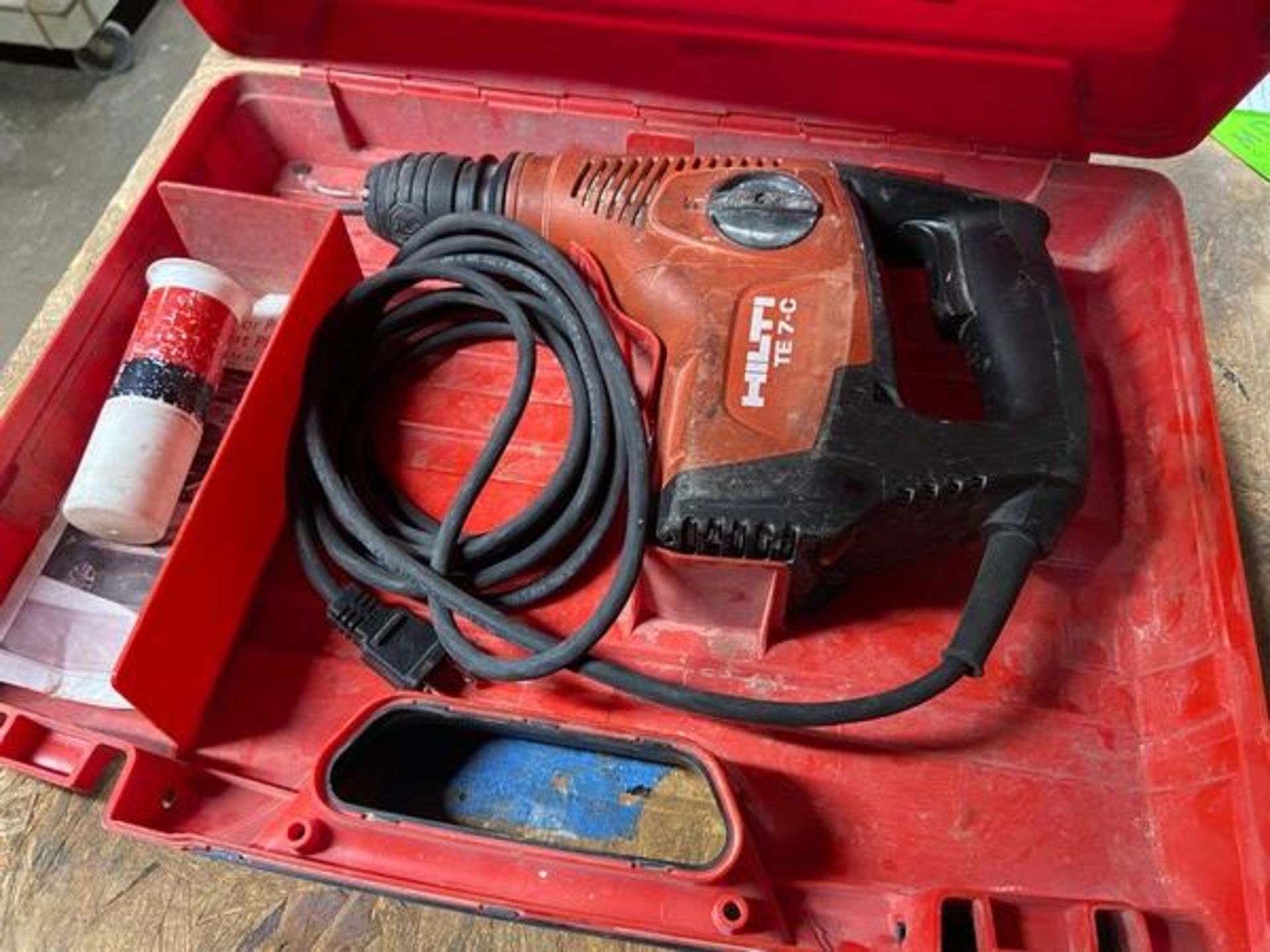 HILTI Rotary Hammer Drill, M/N TE 30, with Power Cord & Hard Case (LOCATED IN MONROEVILLE, PA) - Image 4 of 8