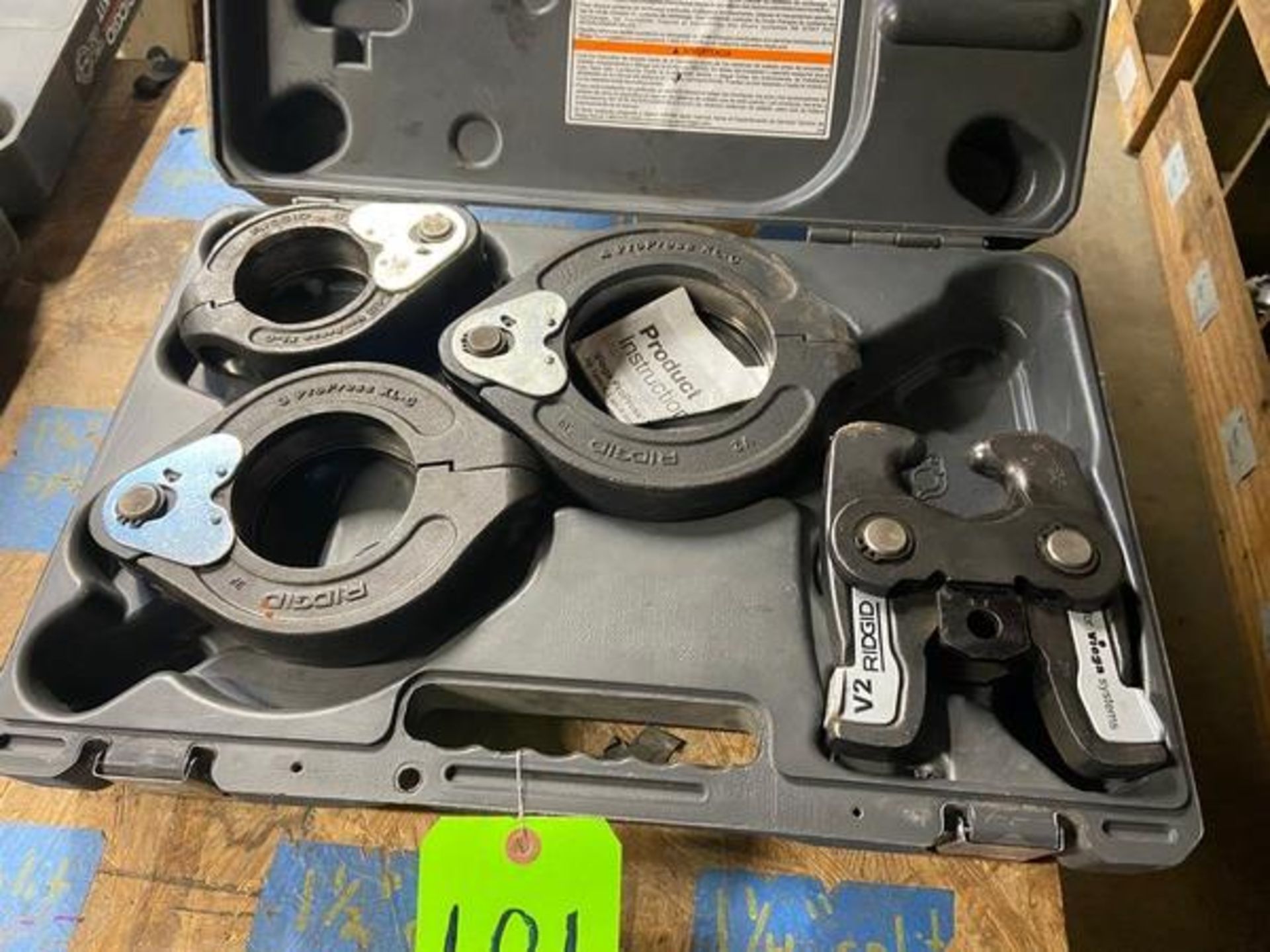 Rigid 2-1/2”- 4” ProPress Jaws, In Hard Case (LOCATED IN MONROEVILLE, PA)(RIGGING, LOADING, & SITE - Image 3 of 6