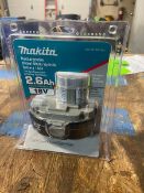 NEW Makita Regardeable Nickel-Metal Hydride Battery 1834, 18 Volts (LOCATED IN MONROEVILLE, PA)