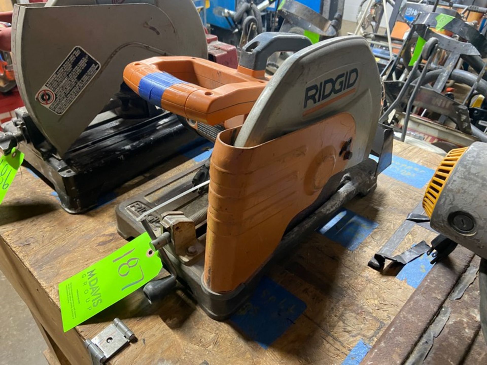 Rigid 14” Abrasive Chop Saw, M/N CM14500, S/N XX065 83302, with Blade (LOCATED IN MONROEVILLE, PA)( - Bild 2 aus 12