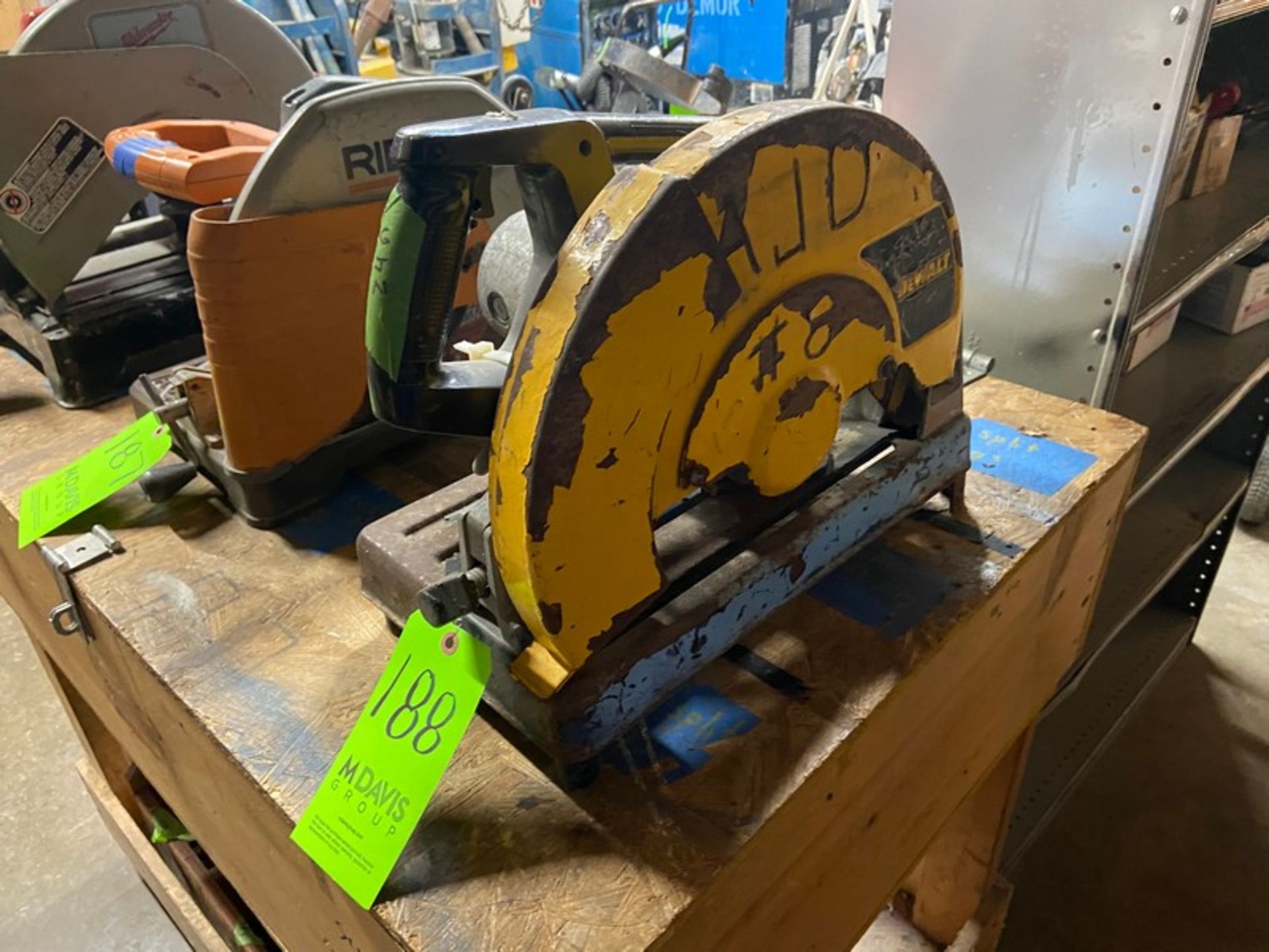 DeWalt 14” Abrasive Chop Saw, S/N 78523, 120 Volts (NOTE: No Blade) (LOCATED IN MONROEVILLE, PA)( - Image 2 of 5