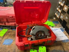 (1) Milwaukee Circular Saw with Hard Case (LOCATED IN MONROEVILLE, PA)