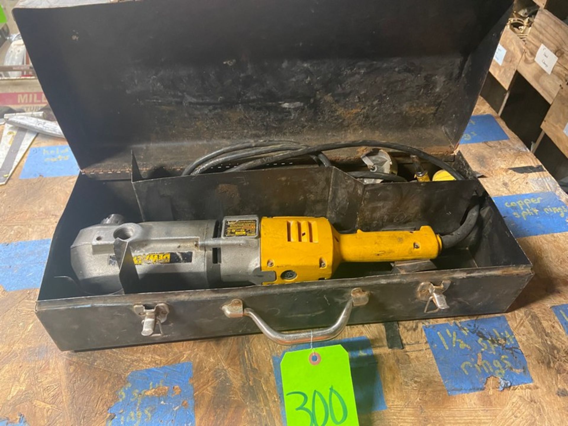 DeWalt Right Angle Drill, M/N DW124, with Power Cord & Hard Case (LOCATED IN MONROEVILLE, PA)