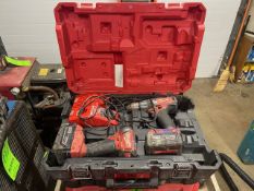 (2) Drill Combo Kit, (2) Battery, & (1) Charger (LOCATED IN MONROEVILLE, PA)