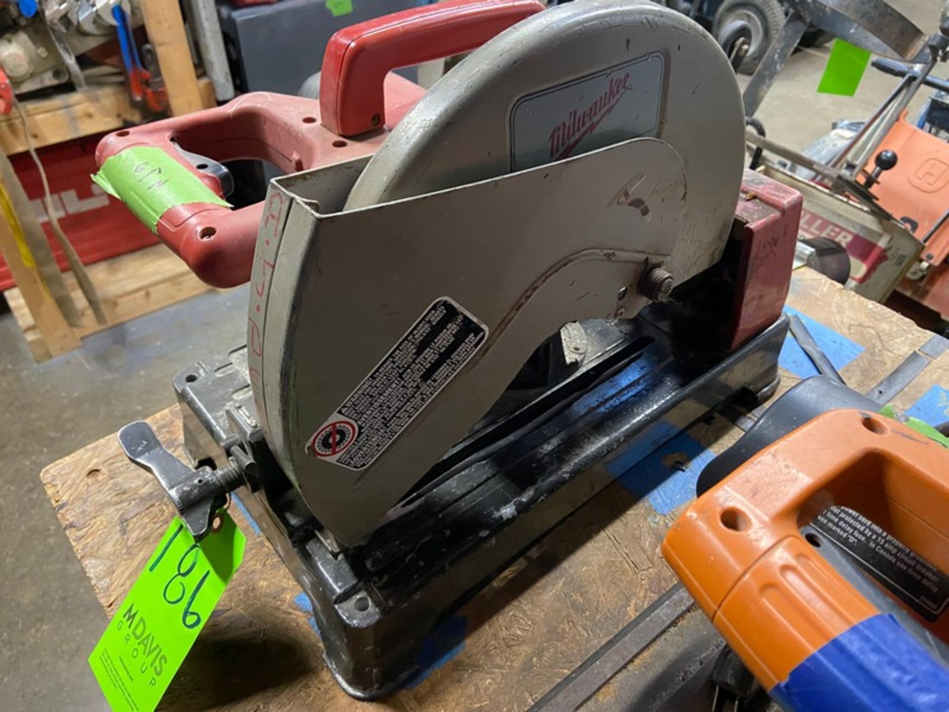 Milwaukee 14” Abrasive Chop Saw, S/N 896C906410017, 120 Volts (NOTE: No Blade) (LOCATED IN - Image 5 of 5