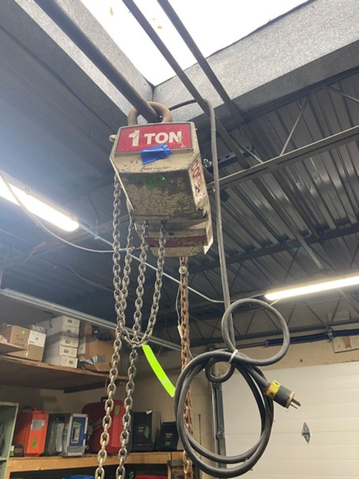 Coffing 1-Ton Electric Hoist (LOCATED IN MONROEVILLE, PA)(RIGGING, LOADING, & SITE MANAGEMENT - Image 3 of 4