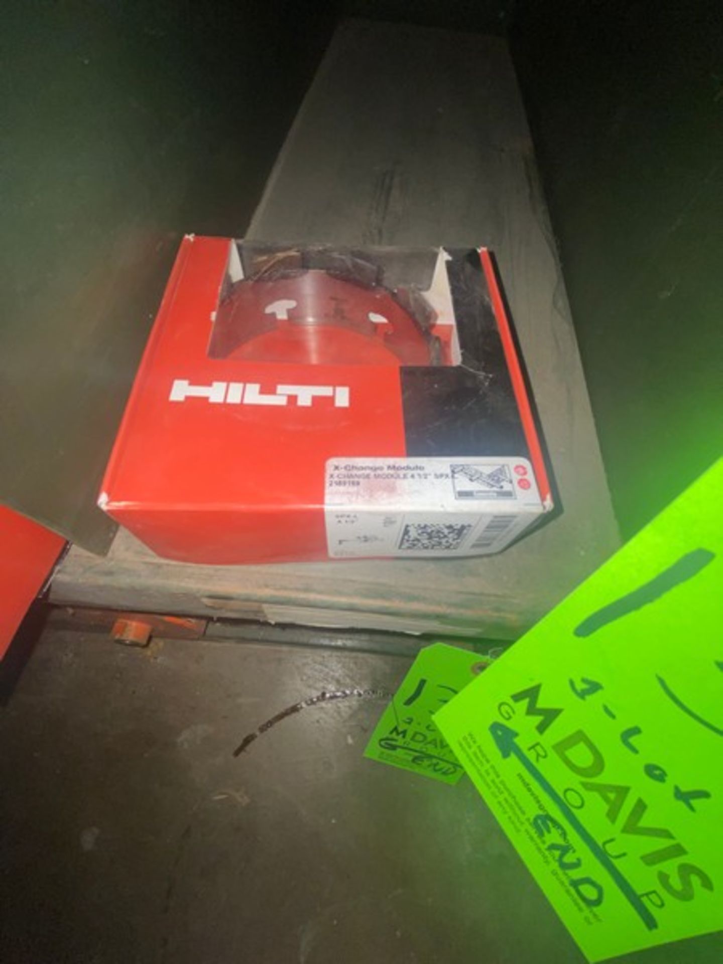 2-NEW Hilti X-Change 4-1/2" SPX Module & 3-Used (LOCATED IN MONROEVILLE, PA) - Image 2 of 3