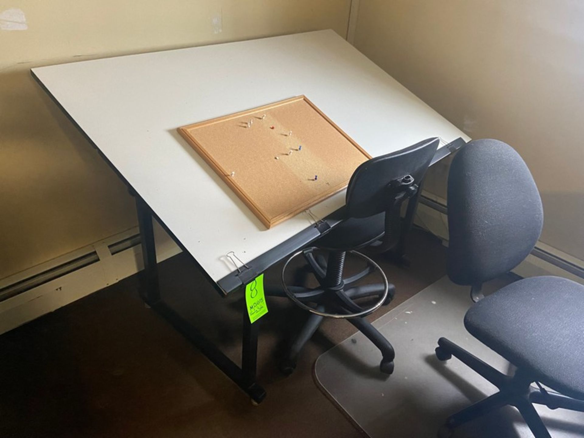Drawing Table, Overall Dims. Aprox. 60” L x 37-1/2” W x 41” H (LOCATED IN MONROEVILLE, PA) (RIGGING,