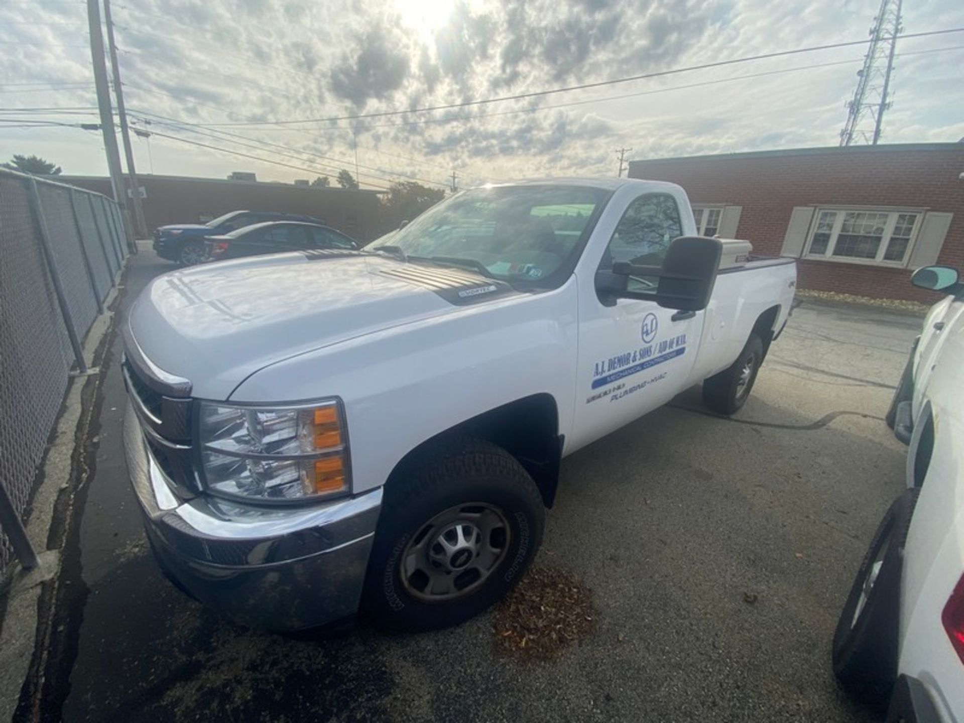 2013 Silverado 2500 HD Pick Up Truck, with Weather Guard Bed Tool Box, Model: K20903, VIN#: - Image 9 of 15