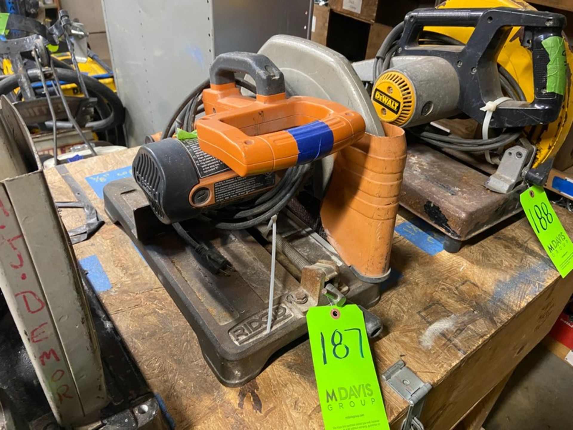 Rigid 14” Abrasive Chop Saw, M/N CM14500, S/N XX065 83302, with Blade (LOCATED IN MONROEVILLE, PA)( - Image 5 of 12