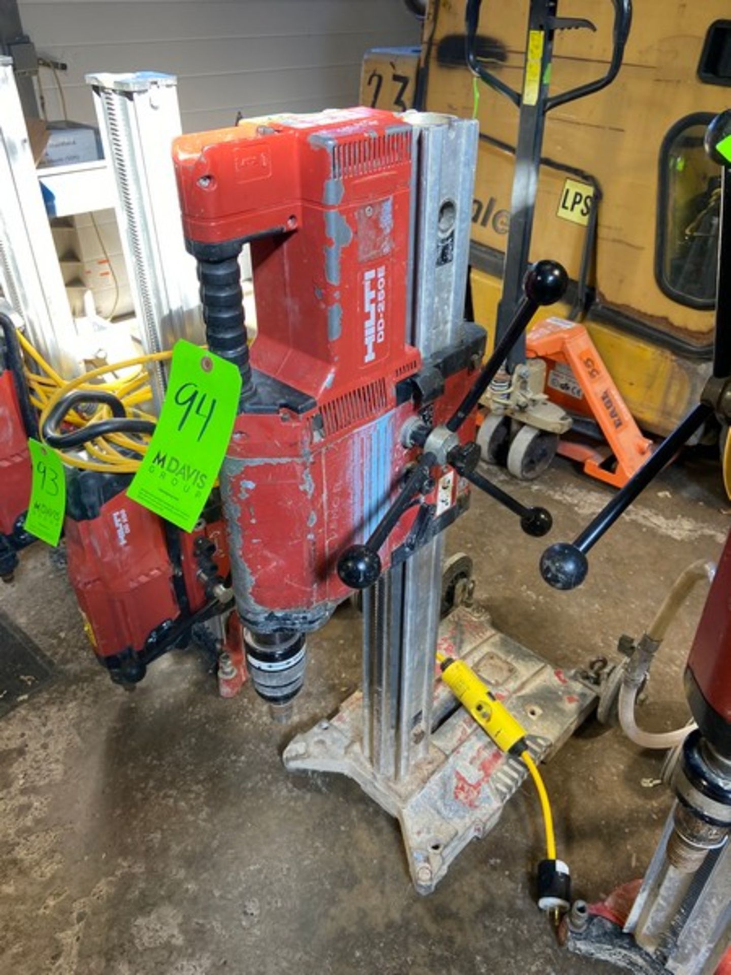 HILTI Core Drill, M/N DD 250 E, S/N 502822, Mounted on Portable Frame (LOCATED IN MONROEVILLE, PA)( - Bild 2 aus 7