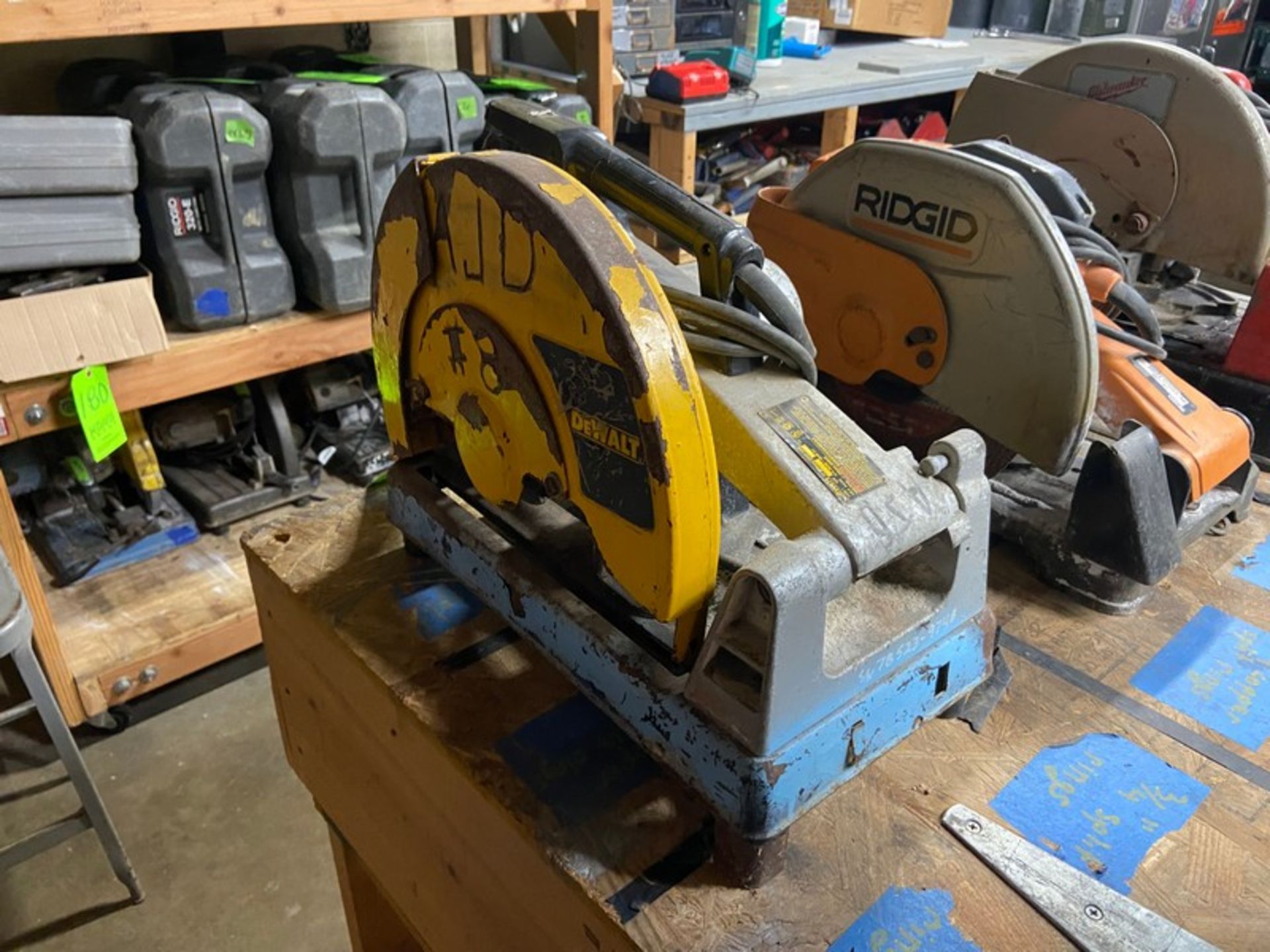 DeWalt 14” Abrasive Chop Saw, S/N 78523, 120 Volts (NOTE: No Blade) (LOCATED IN MONROEVILLE, PA)( - Image 3 of 5
