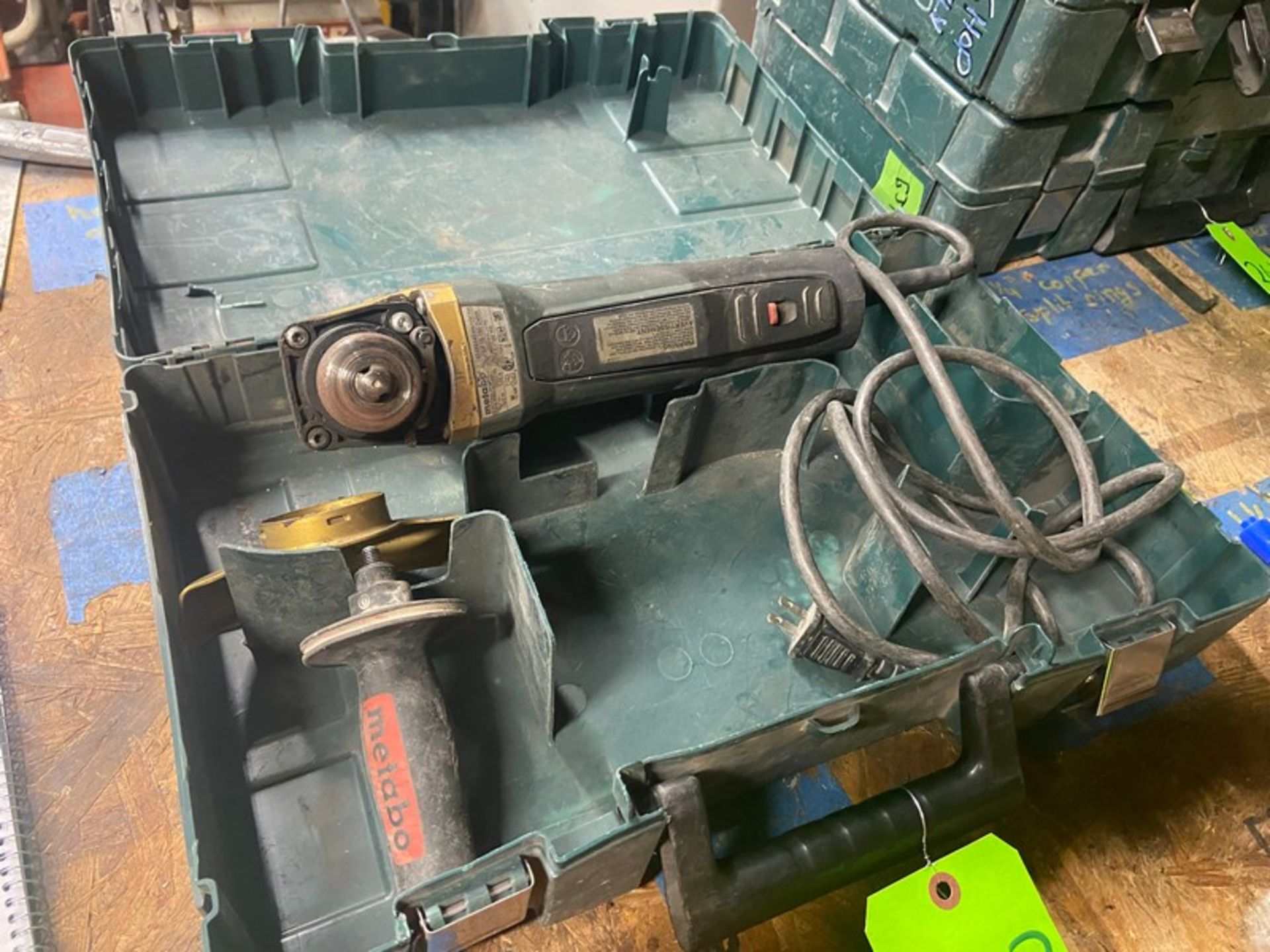 Metabo 6" Grinder, with Power Cord & Handle, with Hard Case (LOCATED IN MONROEVILLE, PA) - Image 5 of 6