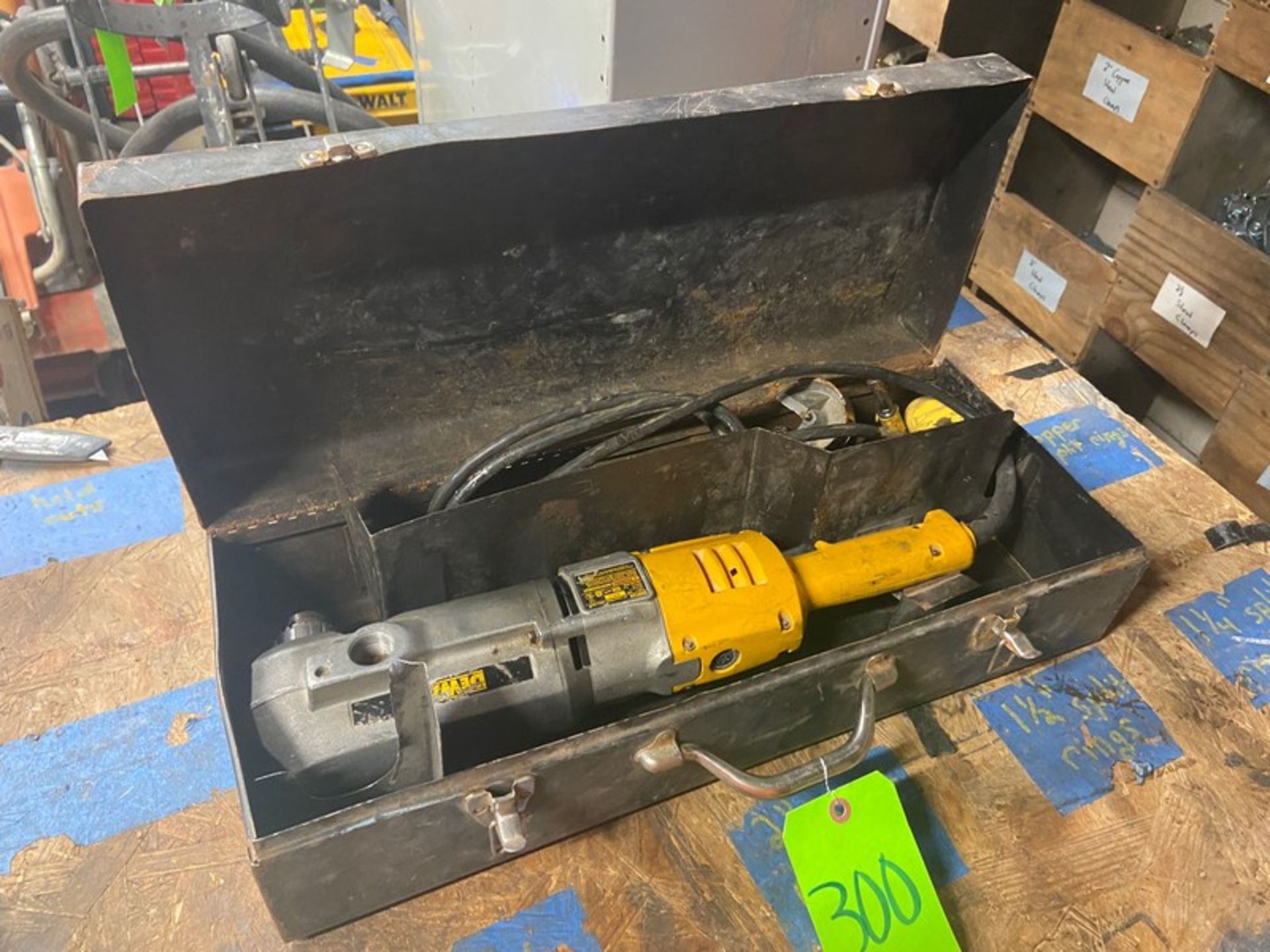 DeWalt Right Angle Drill, M/N DW124, with Power Cord & Hard Case (LOCATED IN MONROEVILLE, PA) - Image 4 of 5