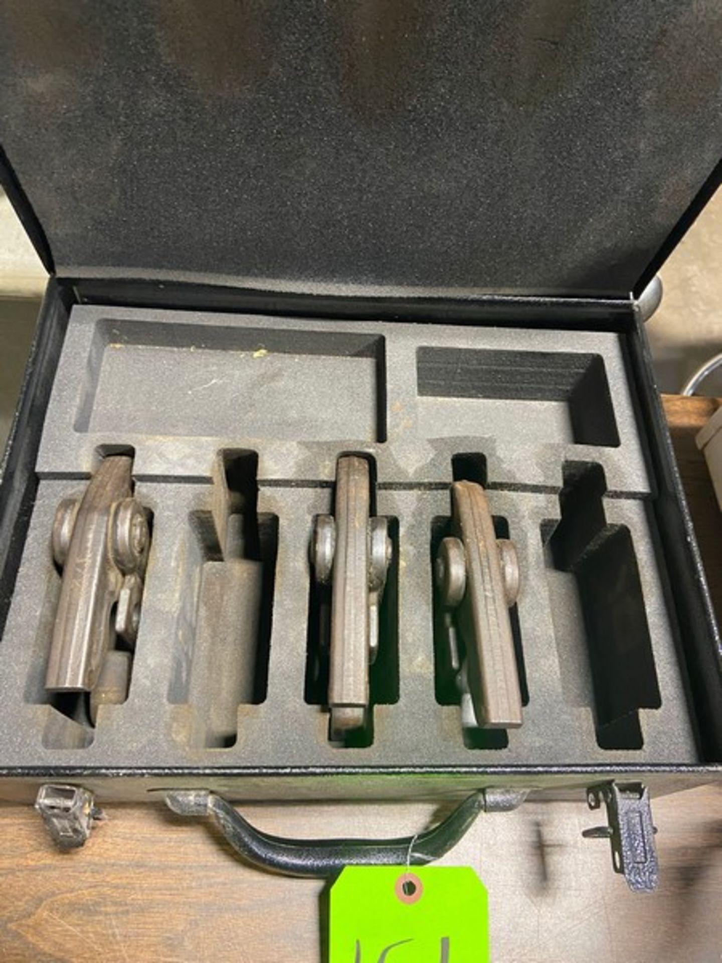 (3) NIBCO 1/2”- 1-1/4” Std. Press Jaw Kit, In Hard Case (NOTE: Includes 1", 1/2", 1-1/4" Jaws;