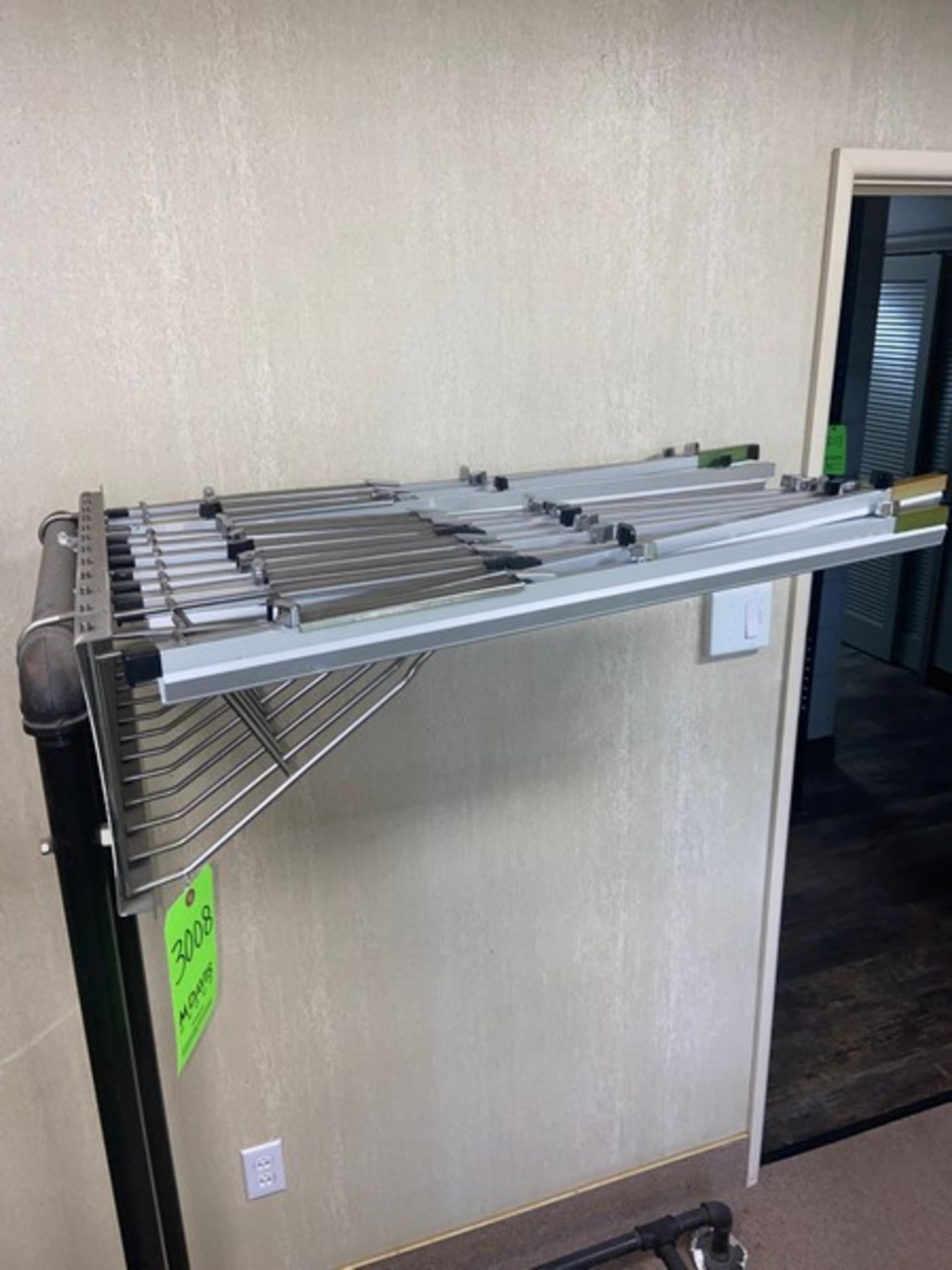 Engineer Drawing Rack, Mounted on Portable Frame (LOCATED IN MONROEVILLE, PA) - Image 2 of 2