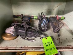 (4) Assorted 6" Grinders, with Power Cords (LOCATED IN MONROEVILLE, PA)
