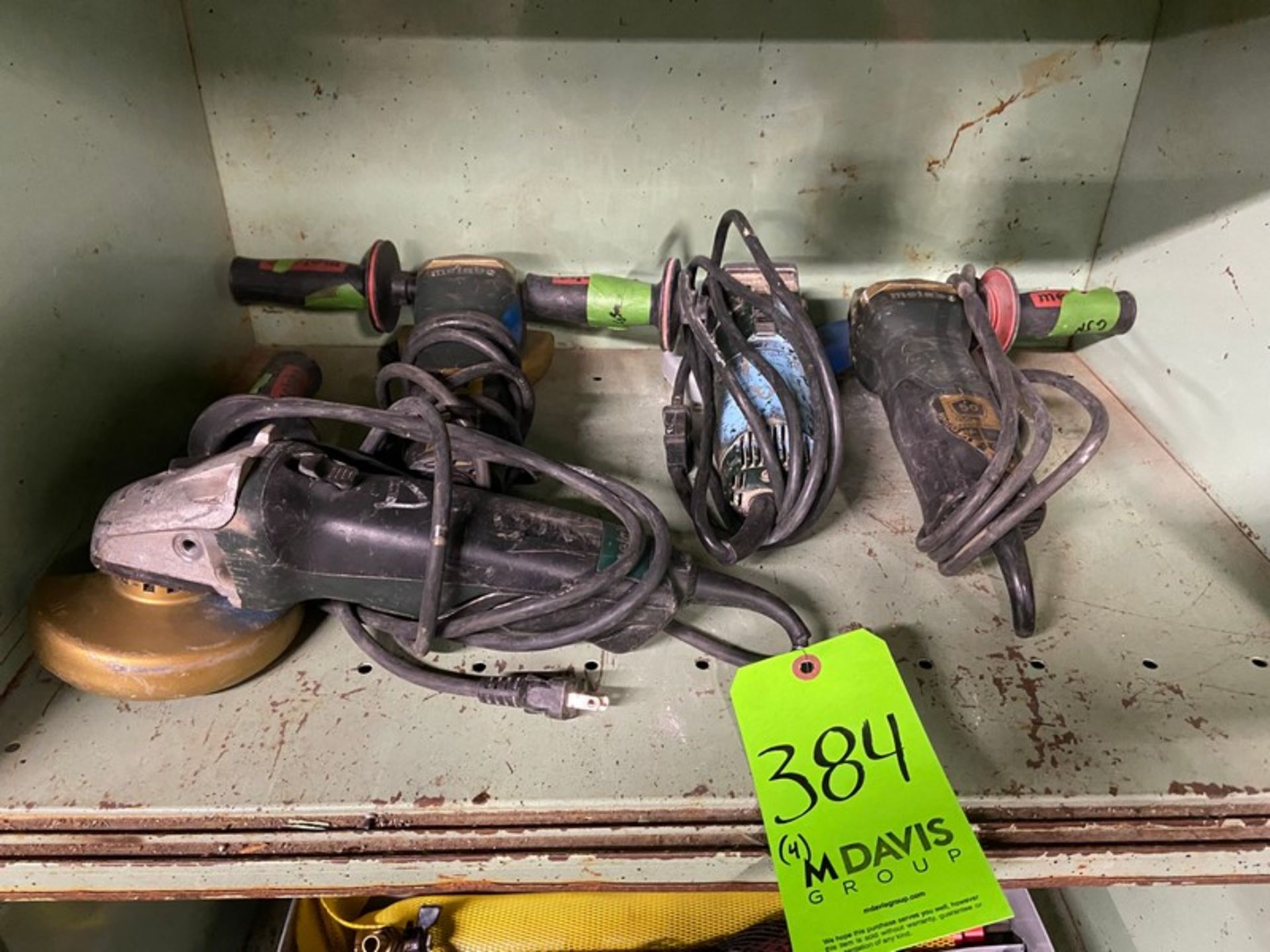 (4) Assorted 6" Grinders, with Power Cords (LOCATED IN MONROEVILLE, PA)