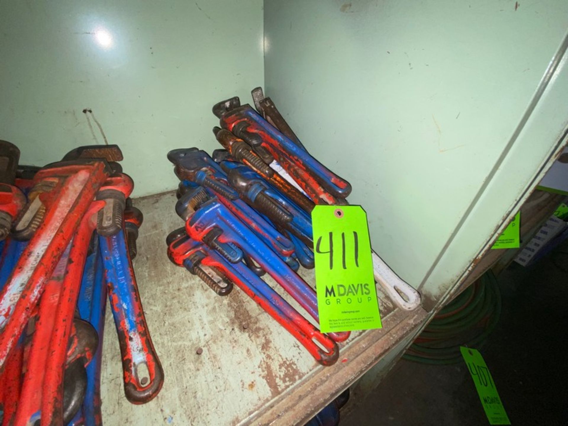 Lot of Assorted Rigid 14" Pipe Wrenches (LOCATED IN MONROEVILLE, PA) (RIGGING, LOADING, & SITE - Image 2 of 3