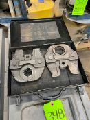 (2) NIBCO 1-1/2”& 2" Pressing Chain, M/N 17S, with Hard Case (LOCATED IN MONROEVILLE, PA)