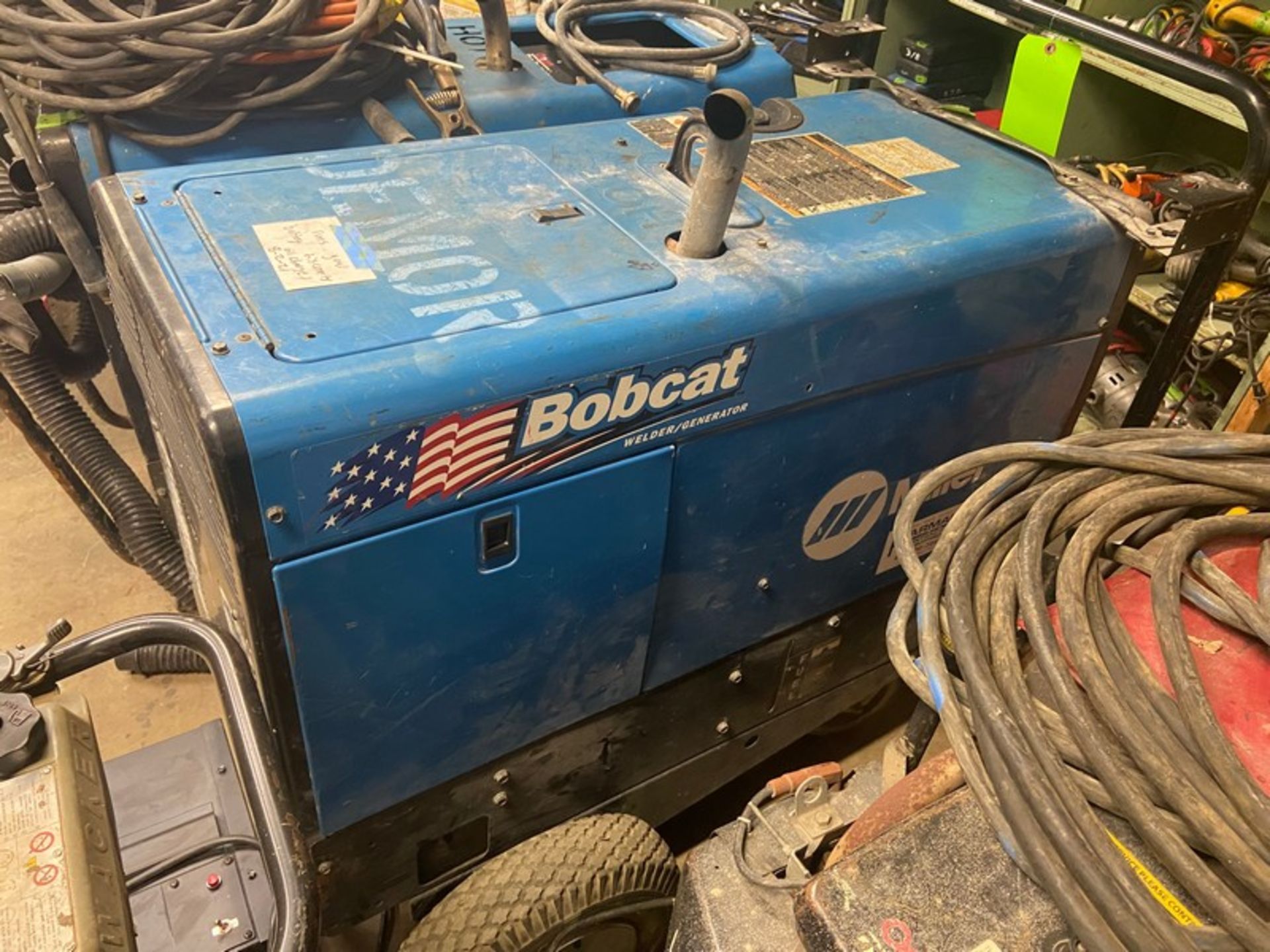 Miller Bobcat Welder/Generator, Type Bobcat 225, CC/CV, AC/DC Welder, 10,500 Watt Generator (LOCATED - Image 6 of 7