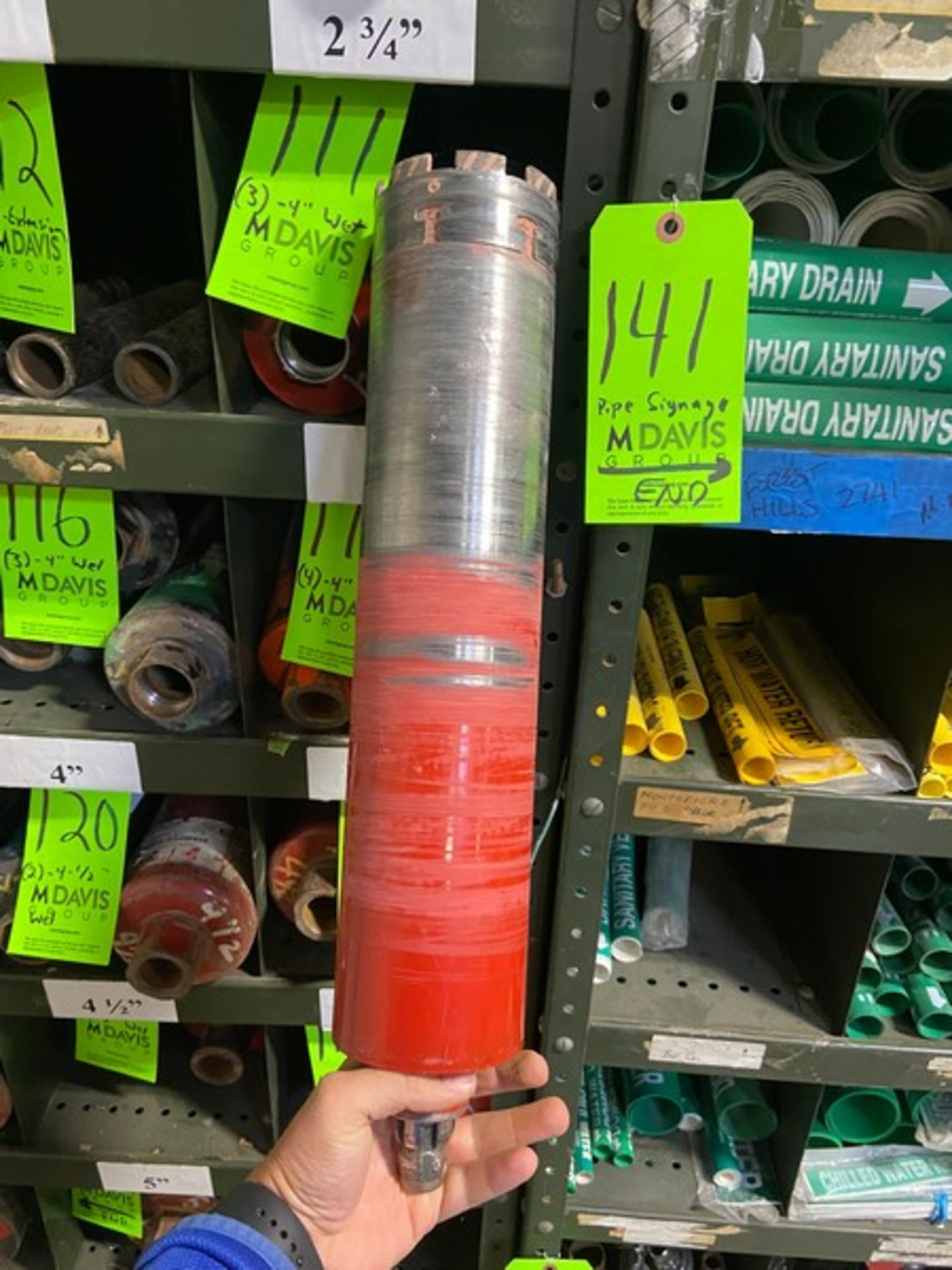 (3) 4” Wet Core Drill Bits (LOCATED IN MONROEVILLE, PA) - Image 2 of 3