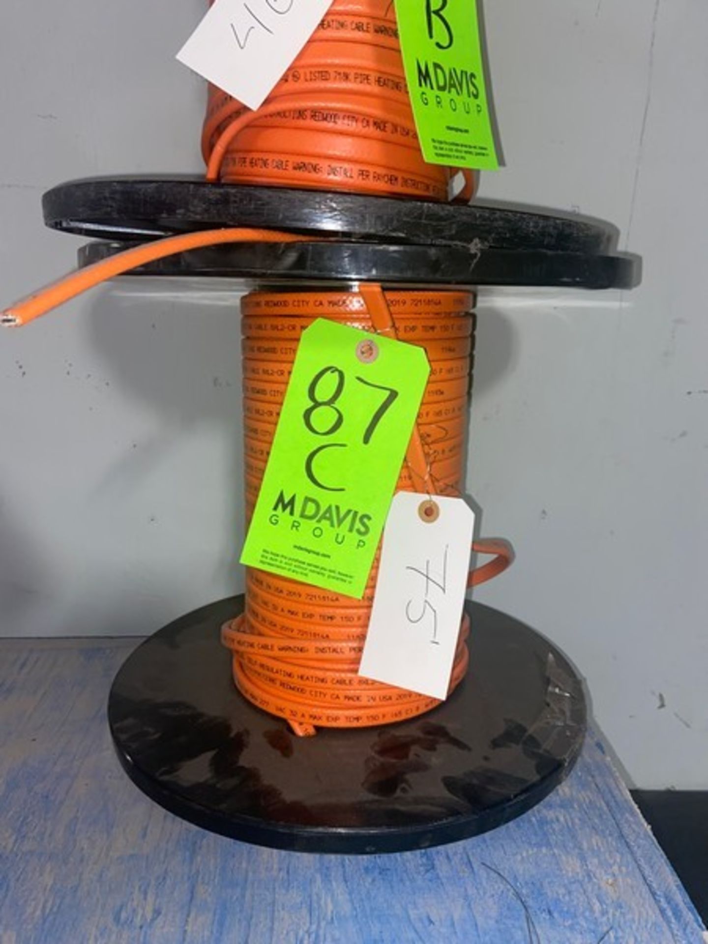 75 Ft.of Raychem XL-Trace Parallel Self-Regulating Heat Cable (LOCATED IN MONROEVILLE, PA)