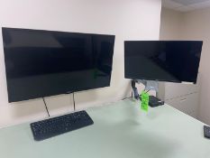 Toshiba TV Monitor, with Dell Monitor with Keyboard & ThinkCenter Monitor (LOCATED IN MONROEVILLE,