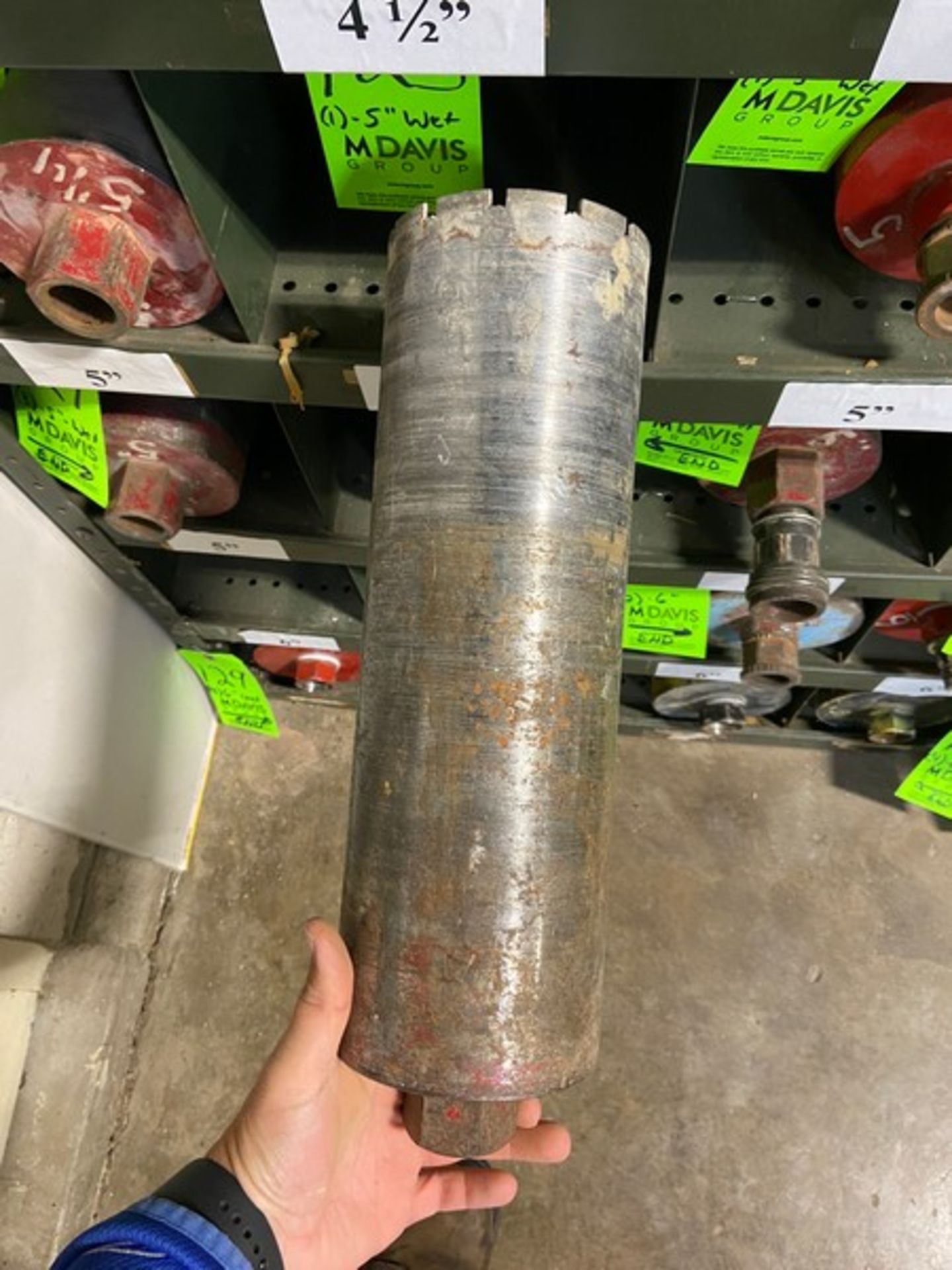 (1) 5” Wet Core Drill Bit (LOCATED IN MONROEVILLE, PA)