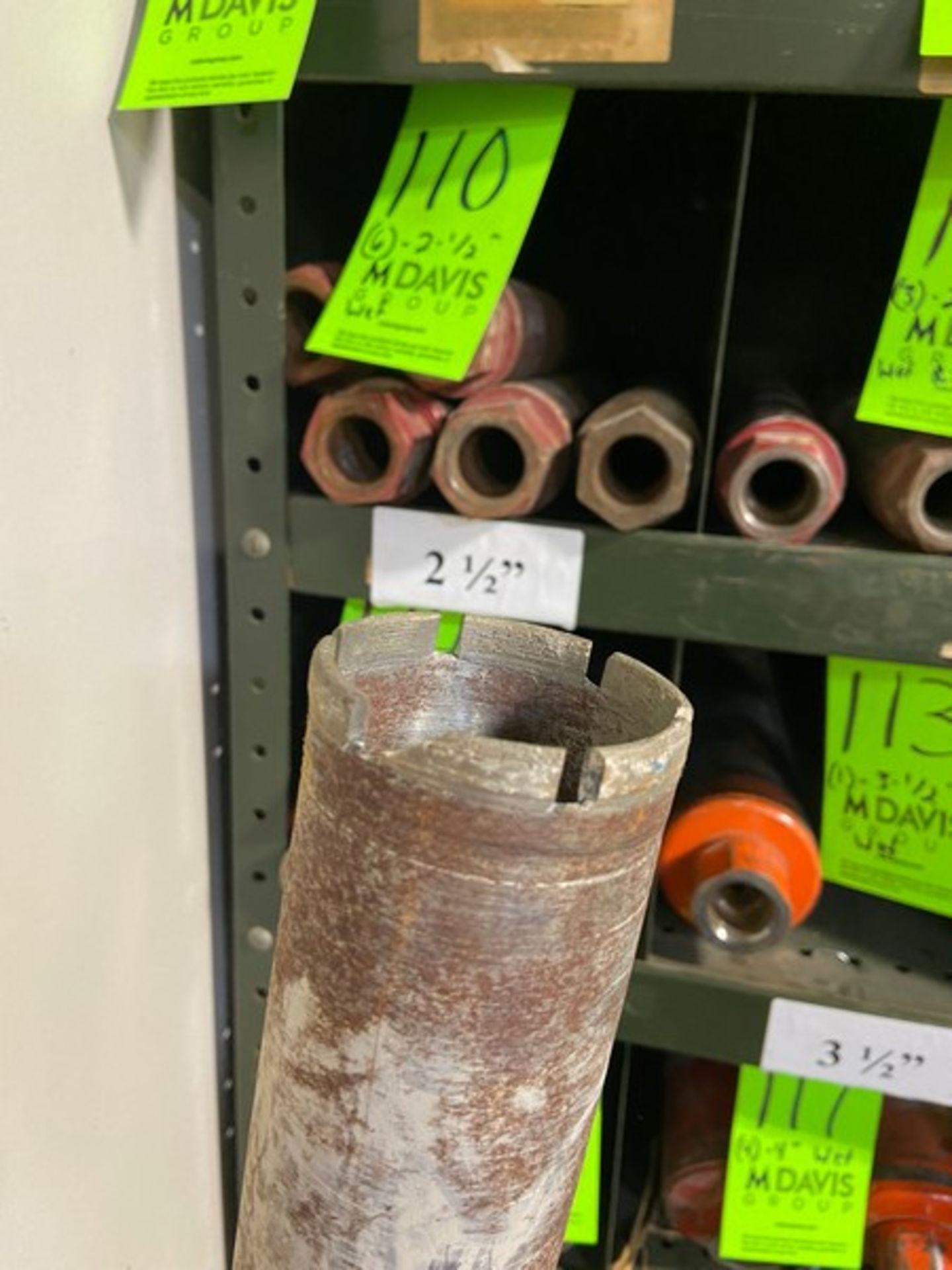(6) 2-1/2” Wet Core Drill Bits (LOCATED IN MONROEVILLE, PA) - Image 3 of 5