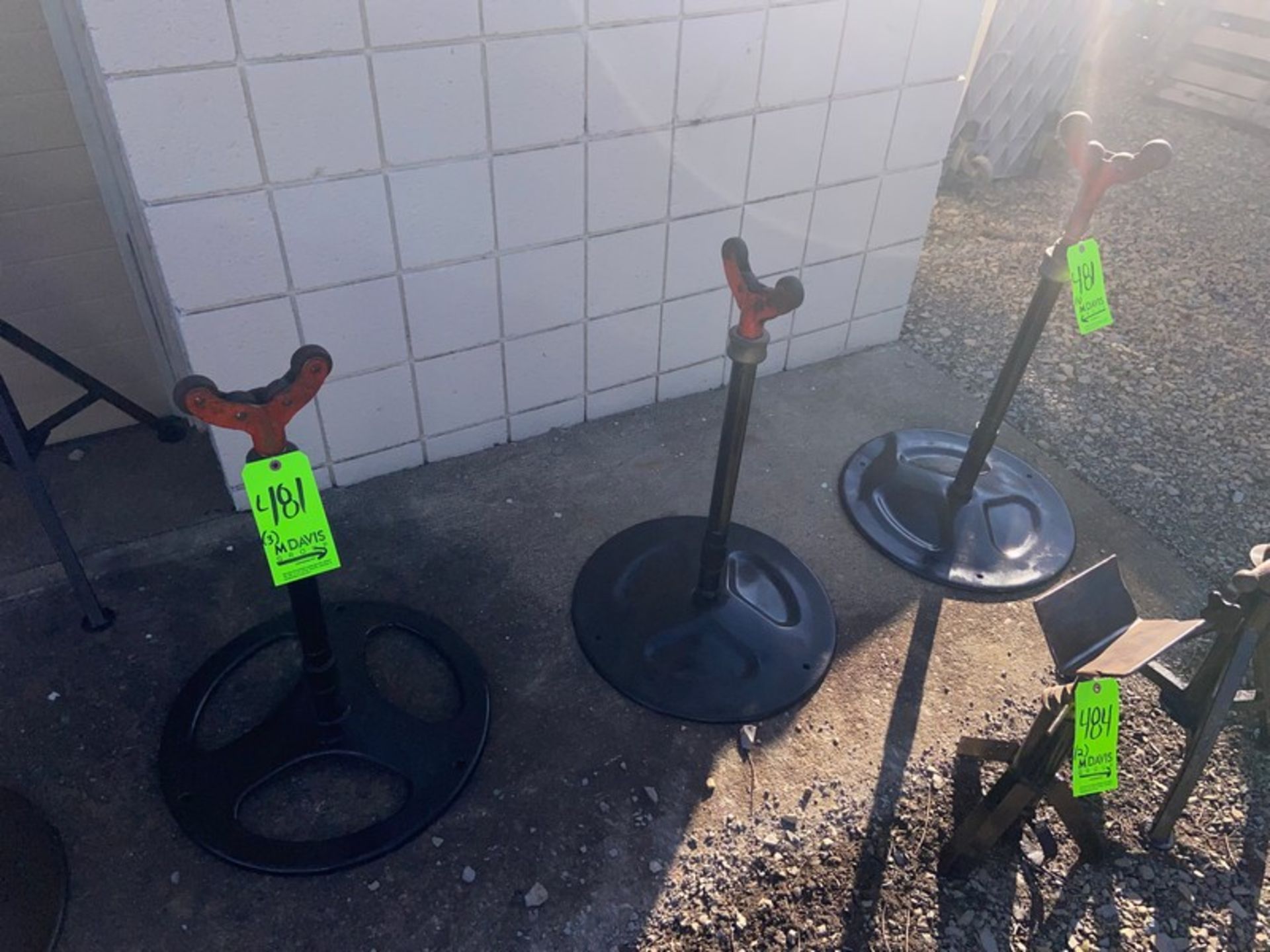 Pipe Racks, with "Y" Wheel Tops (LOCATED IN MONROEVILLE, PA) - Image 2 of 2