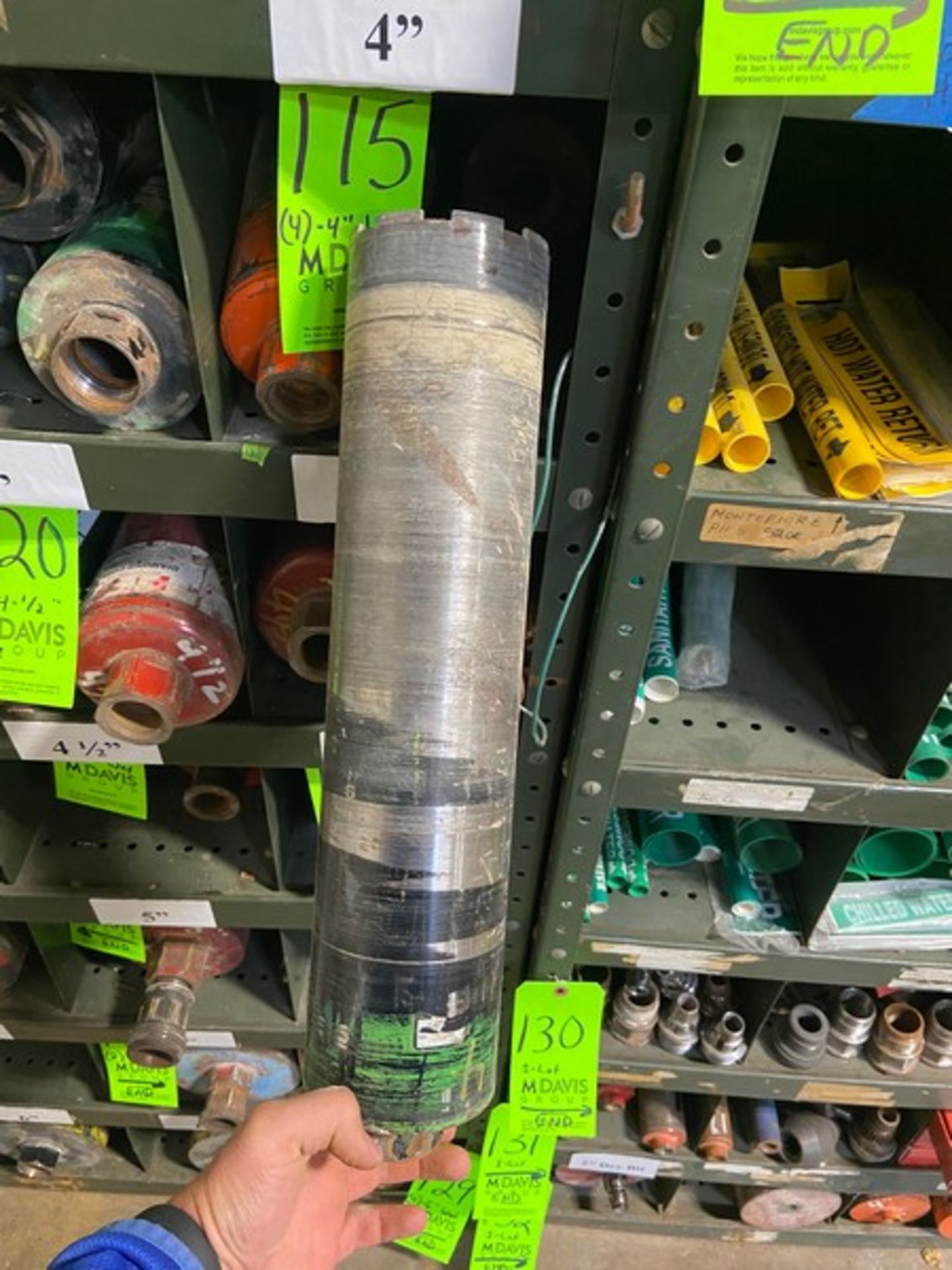 (4) 4” Wet Core Drill Bits (LOCATED IN MONROEVILLE, PA) - Image 2 of 4