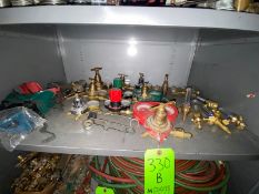 Contents of Shelf, Include Welding Gauges, Ignighters, & Other Present Contents--See Photographs (