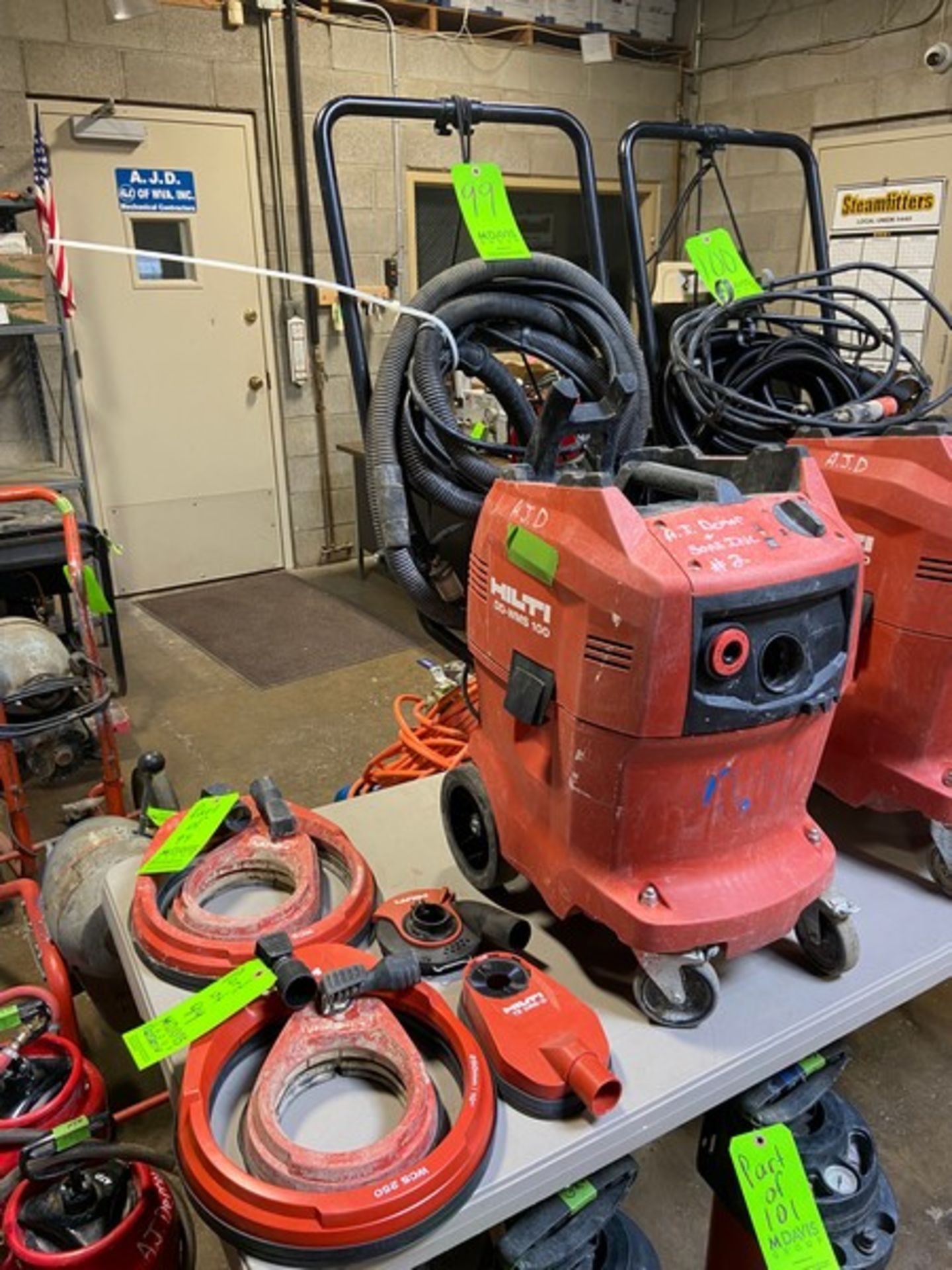 HILTI DD-WMS 100 Water Management System, with Filter Bags, with Hose & Accessories (LOCATED IN