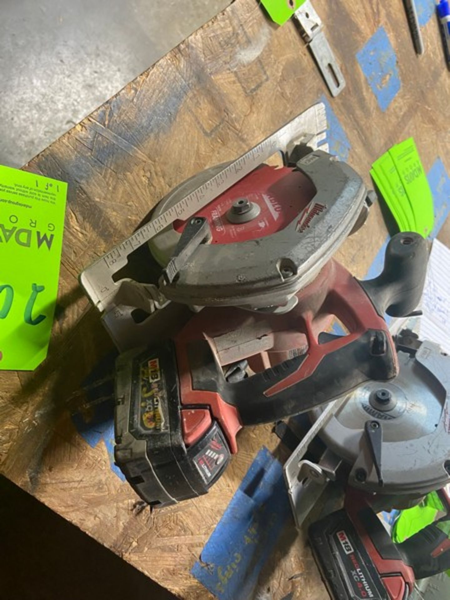 Milwaukee 6-1/2” Circular Saw, with M18 RedLithium XC 5.0 Battery (LOCATED IN MONROEVILLE, PA) - Image 5 of 12