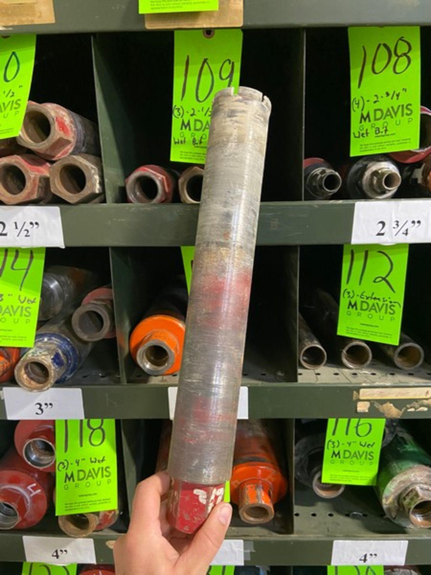 (3) 2-1/2” Wet Core Drill Bits (LOCATED IN MONROEVILLE, PA) - Image 2 of 5