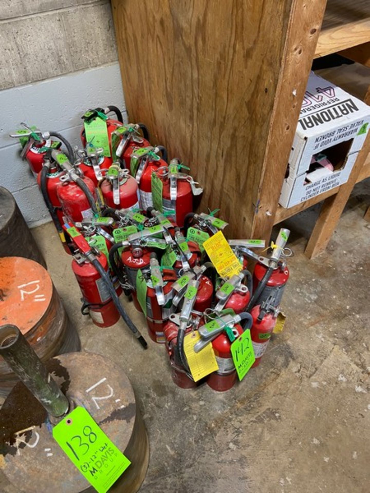 (22) Fire Extinguishers, Assorted Sizes (LOCATED IN MONROEVILLE, PA)(RIGGING, LOADING, & SITE - Image 2 of 4