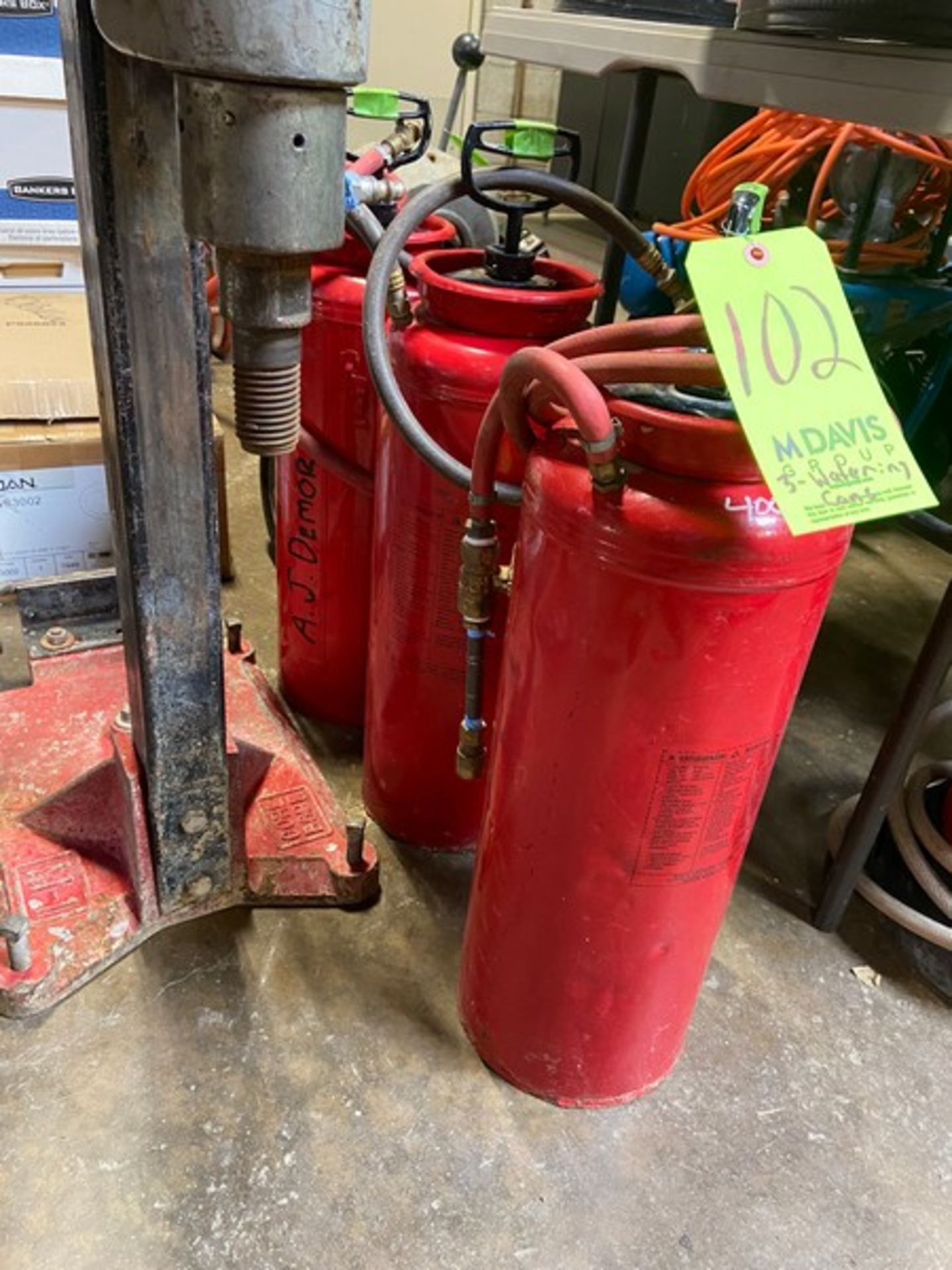 (3) Watering Cans, with Hand Pumps (LOCATED IN MONROEVILLE, PA)(RIGGING, LOADING, & SITE - Image 3 of 3