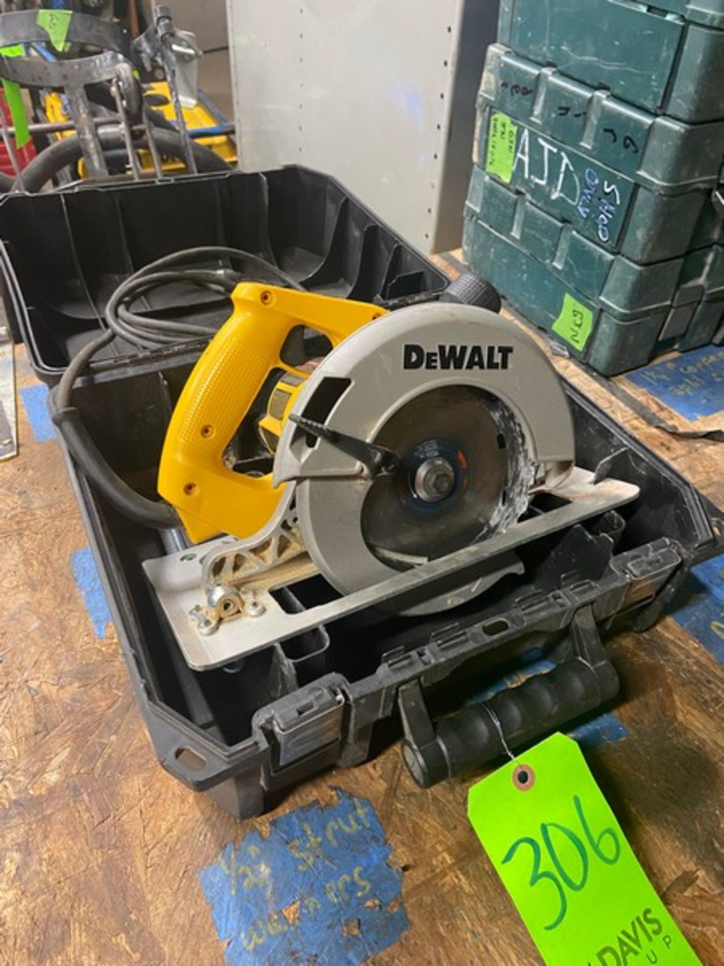 DeWalt 7-1/4” Circular Saw, M/N DW363, with Blade & Hard Case (LOCATED IN MONROEVILLE, PA)