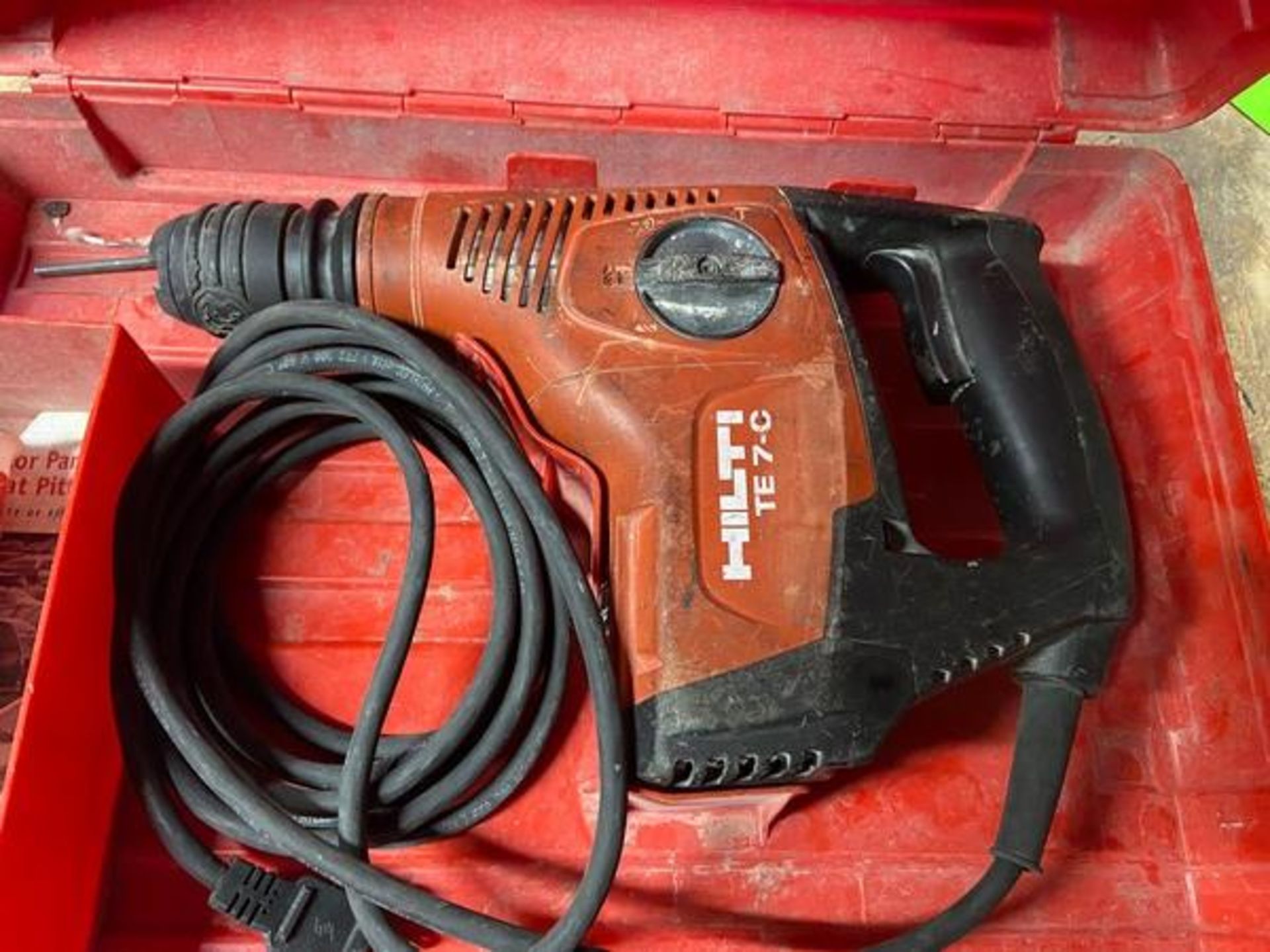 HILTI Rotary Hammer Drill, M/N TE 30, with Power Cord & Hard Case (LOCATED IN MONROEVILLE, PA) - Image 5 of 8