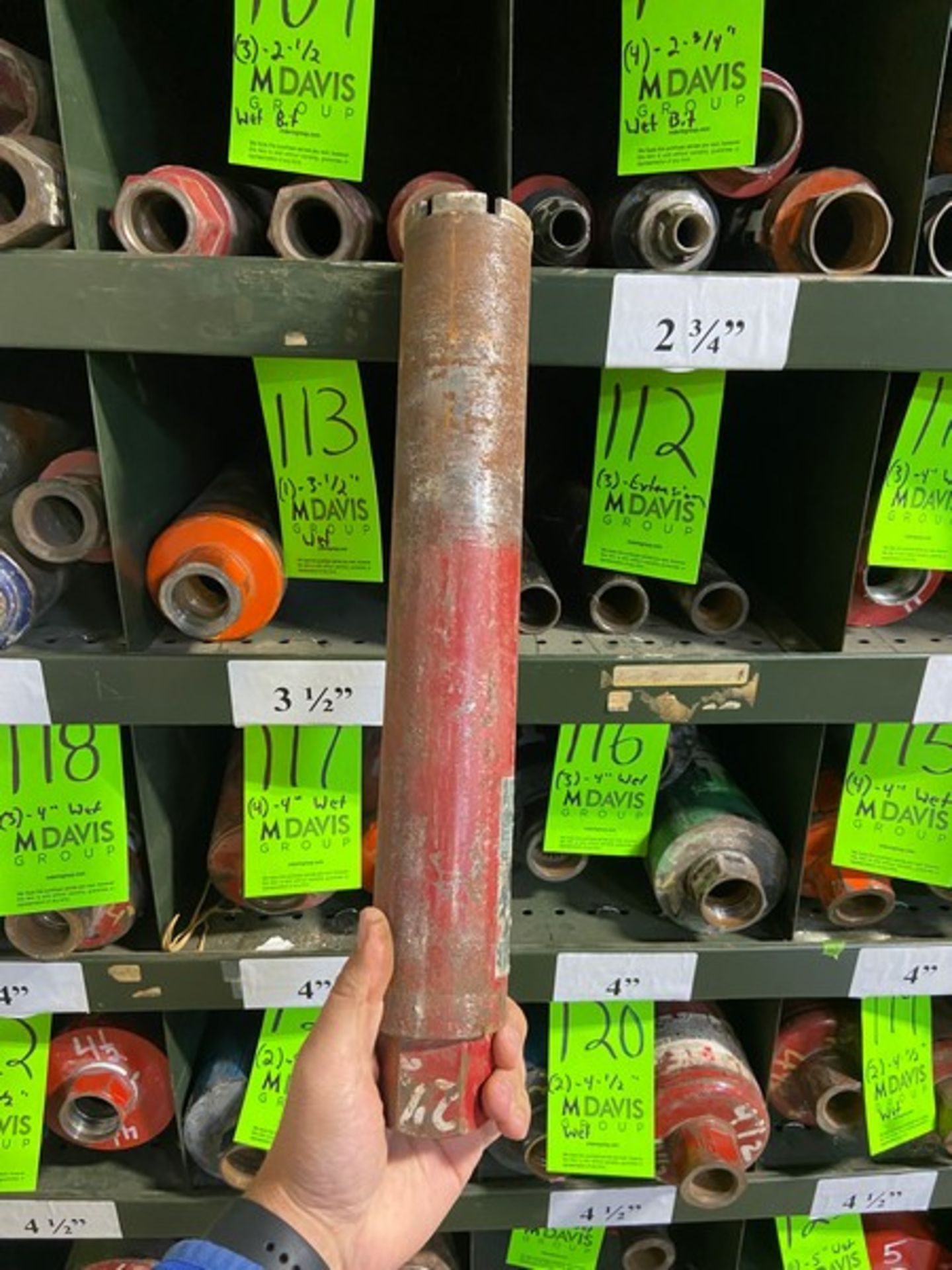 (6) 2-1/2” Wet Core Drill Bits (LOCATED IN MONROEVILLE, PA) - Image 5 of 5
