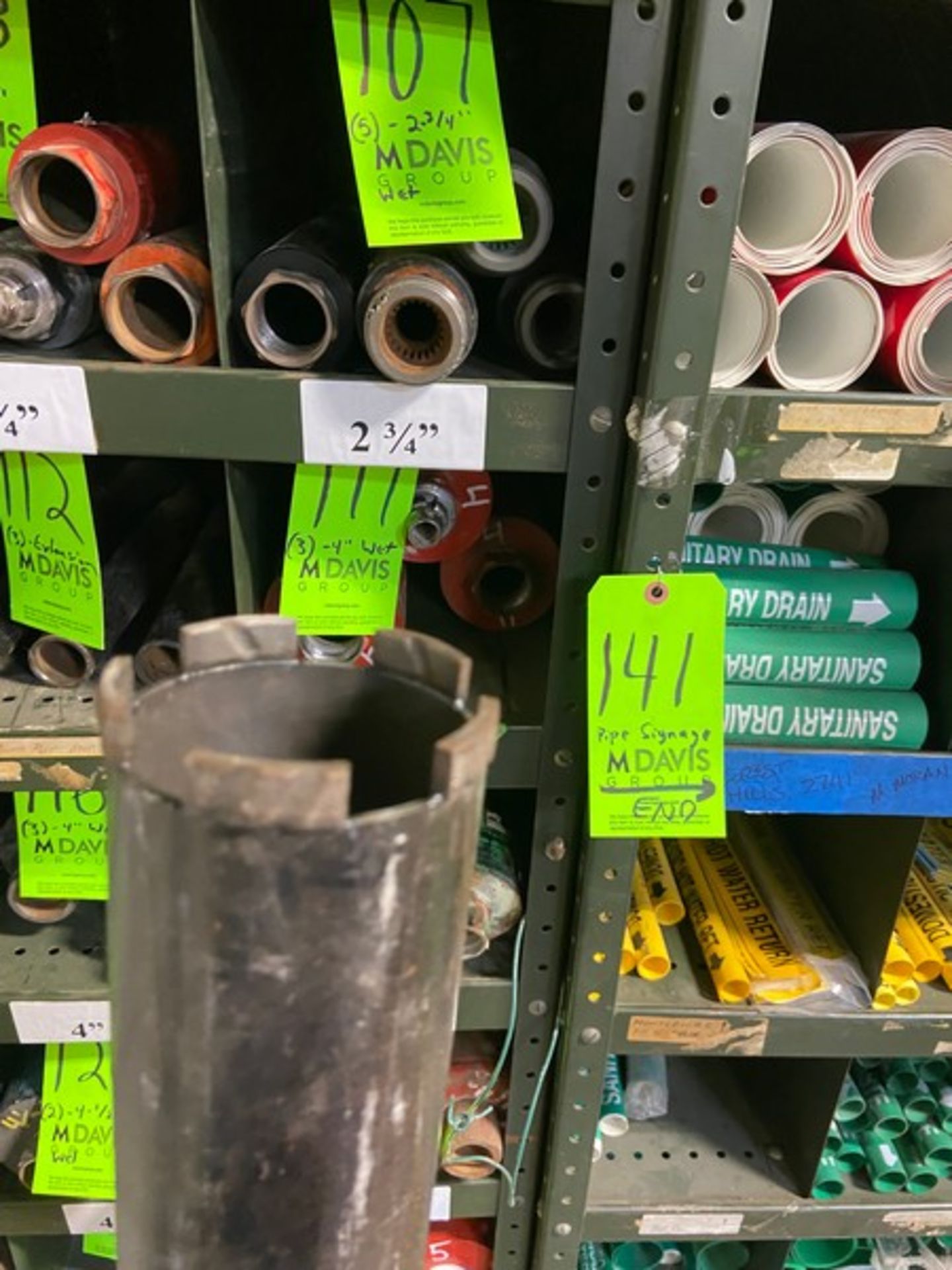 (5) 2-3/4” Wet Core Drill Bits (LOCATED IN MONROEVILLE, PA) - Image 5 of 6