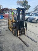 Yale 4,000 lb. Sit-Down Enclosed Forklift, M/N GLP040AFNUAE084LPS, S/N N538065, Propane Fuel, 3,