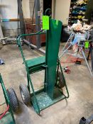 Dual Cyinder Cart, Mounted on (2) Rubber Tires (LOCATED IN MONROEVILLE, PA)(RIGGING, LOADING, & SITE