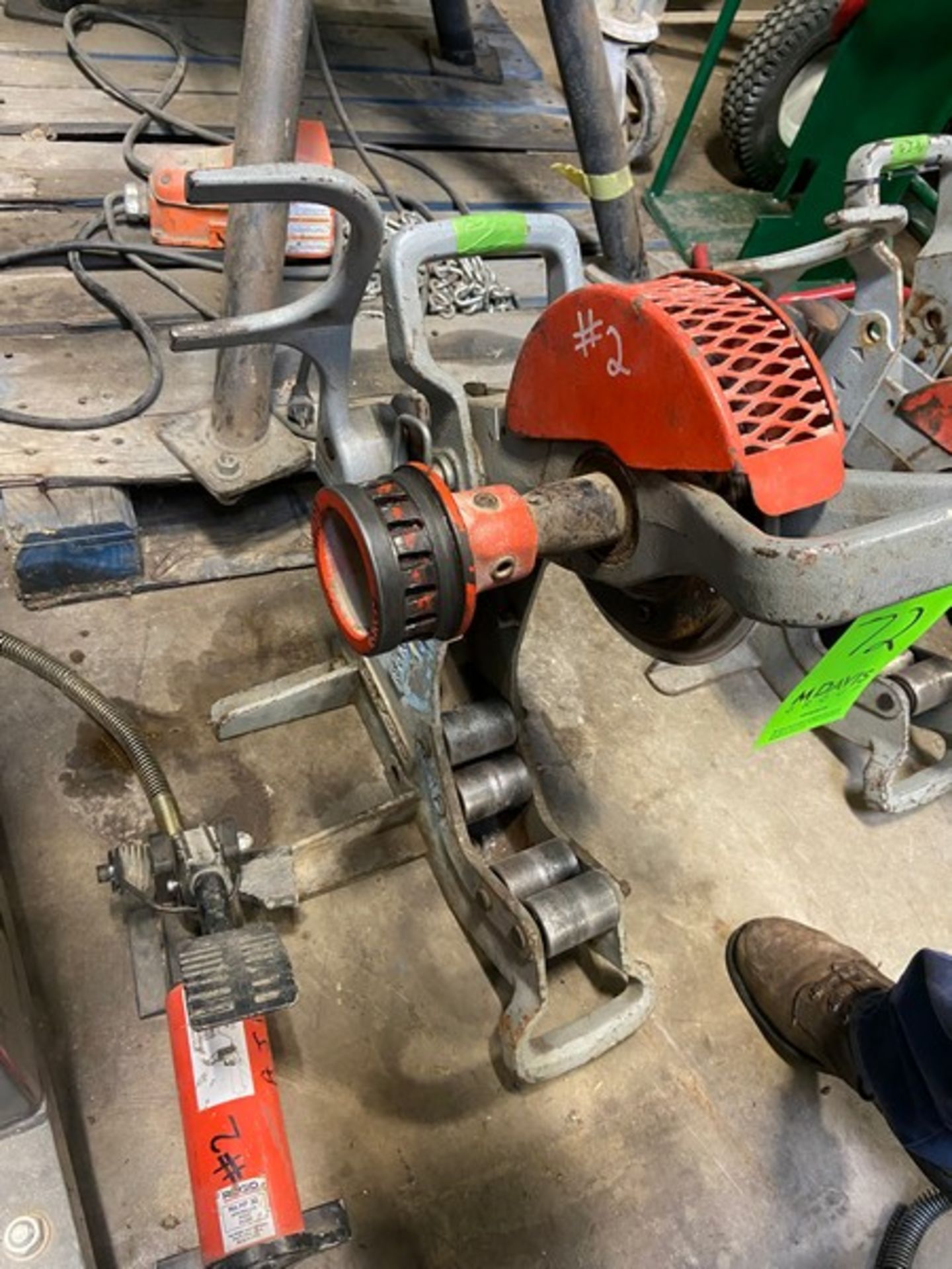 Ridgid 258 Pipe Cutter (LOCATED IN MONROEVILLE, PA)(RIGGING, LOADING, & SITE MANAGEMENT FEE: $100. - Image 6 of 6