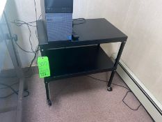 Portable Computer Cart, with 2-Shelves (LOCATED IN MONROEVILLE, PA)(RIGGING, LOADING, & SITE