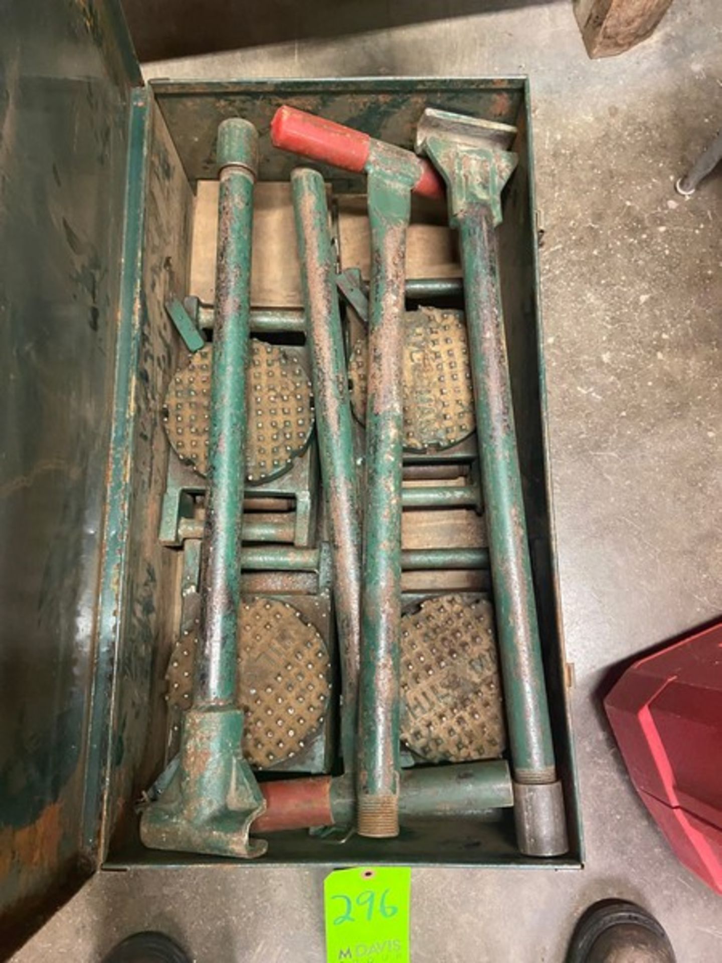 (4) Hillman Machinery Rollers, with Hard Case - Image 2 of 3