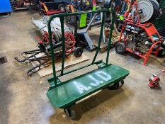 Portable Cart, Overall Dims.: Aprox. 48-1/2” L x 22” W x 47” H, Mounted on Wheels (LOCATED IN